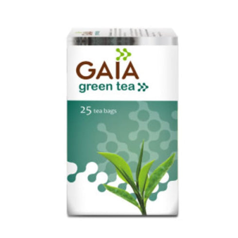 GAIA Green Tea packet of 25 tea bags