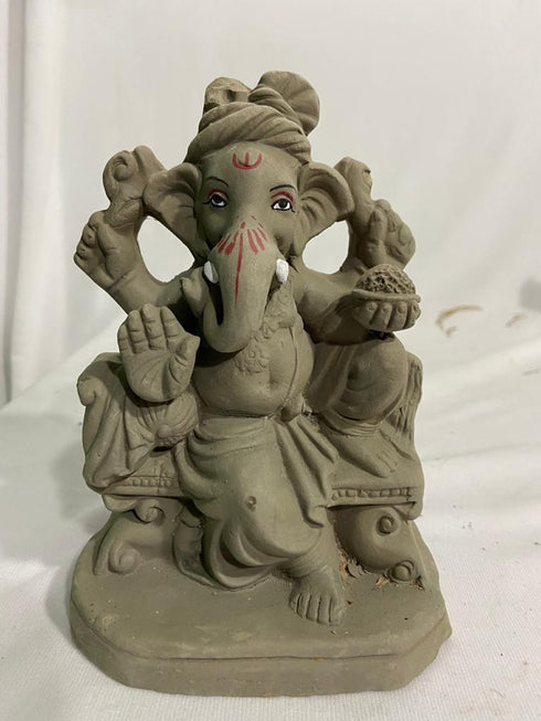 Clay Ganesha 6"