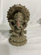 Clay Ganesh with Umbrella 6" - 800gms