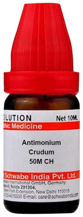 Dr Willmar Schwabe India Antimonium Crudum Dilution 50M CH