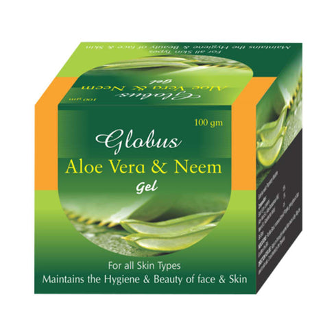 Globus Aloevera and Neem Gel 100g