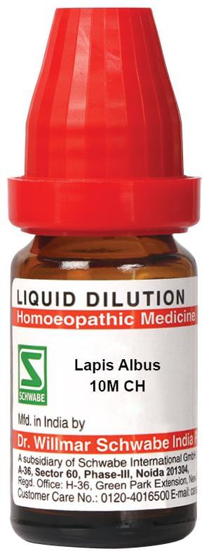 Dr Willmar Schwabe India Lapis Albus Dilution 10M CH