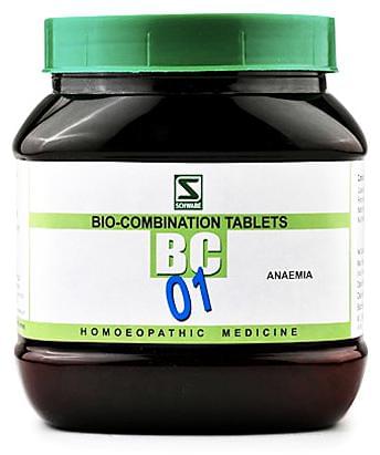 Dr Willmar Schwabe India Bio Combination 01 (BC 01)Tablet