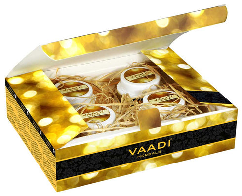 Vaadi Herbals Gold Facial Kit 24 Carat Gold Leaves 70gm
