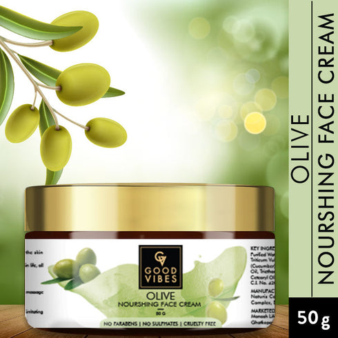 Good Vibes Nourishing Olive Face Cream 50g