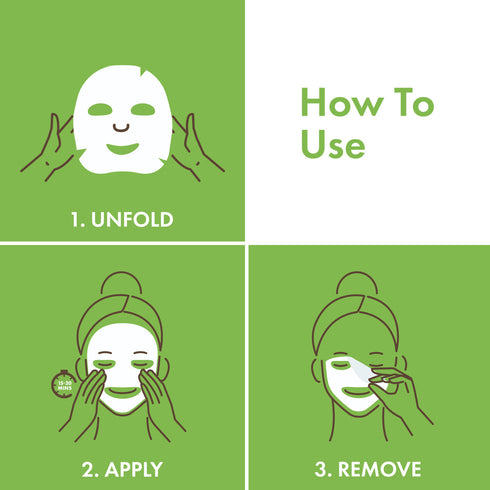 Good Vibes Cucumber Cooling Sheet Mask