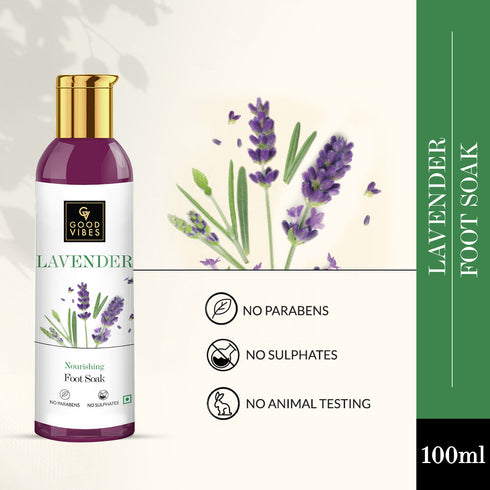 Good Vibes Nourishing Foot Soak - Lavender 100ml