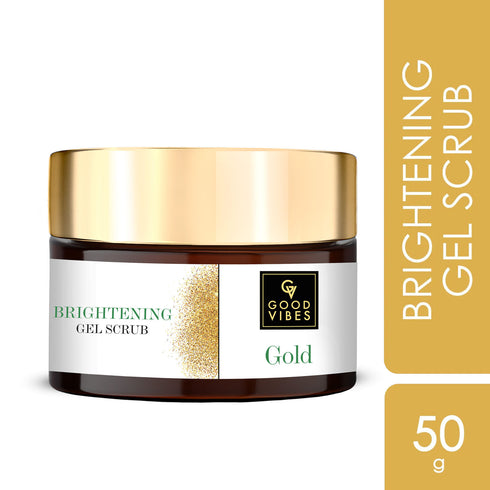 Good Vibes Gold Brightening Gel Scrub