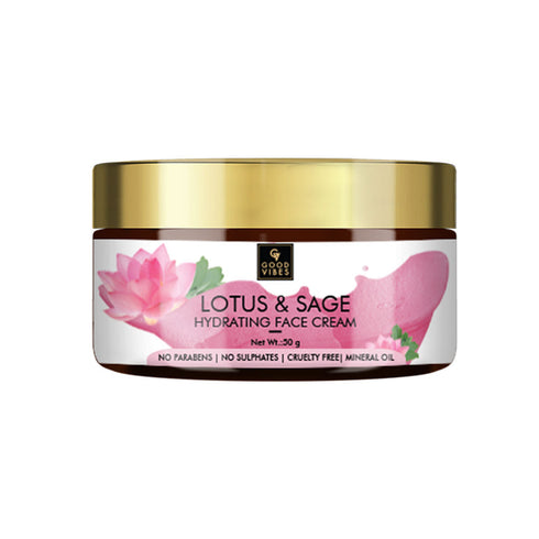 Good Vibes Lotus & Sage Hydrating Face Cream 50g