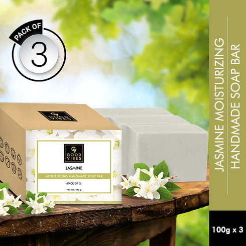 Good Vibes Jasmine Moisturizing Handmade Soap Bar