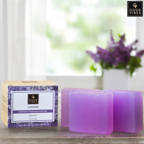 Good Vibes Lavender Soothing Handmade Soap Bar