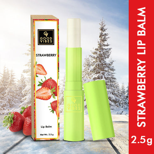 Good Vibes Strawberry Lip Balm