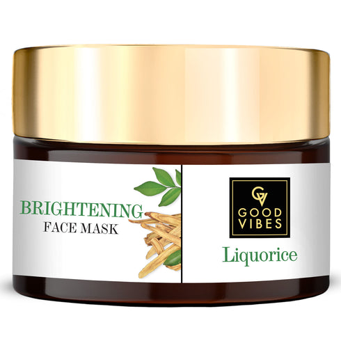 Good Vibes Liquorice Brightening Face Mask