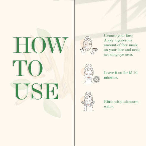 Good Vibes Liquorice Brightening Face Mask