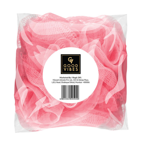 Good Vibes Peach Loofah