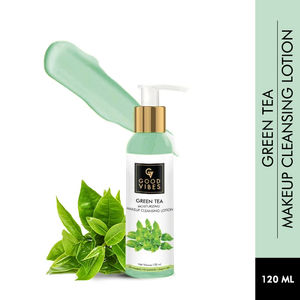 Good Vibes Green Tea Moisturizing Makeup Cleansing Lotion 120ml