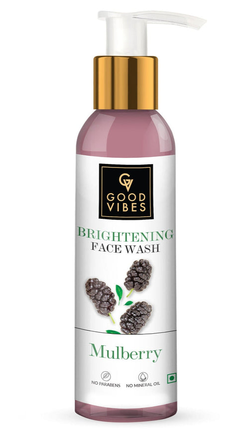 Good Vibes Mulberry Lightening Face Wash