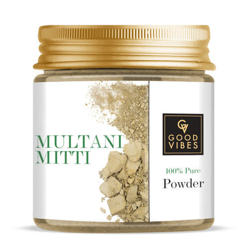 Good Vibes Multani Mitti 100% Pure Powder 50g