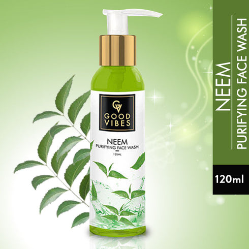 Good Vibes Neem Purifying Face Wash 120ml