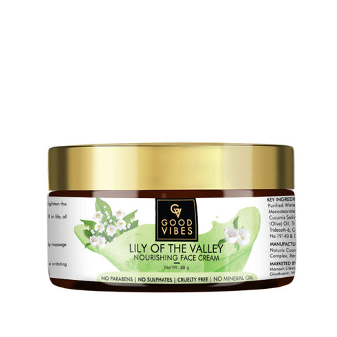 Good Vibes Nourishing Face Cream Lily of the Valley 50g