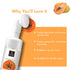 Good Vibes Papaya Skin Clearing Foaming Face Wash with Deep Cleansing Brush