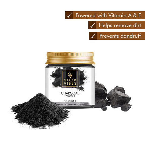 Good Vibes Charcoal Powder 35g