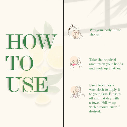 Good Vibes Lemon Refreshing Shower Gel