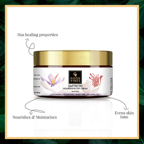 Good Vibes Saffron Nourishing Day Cream