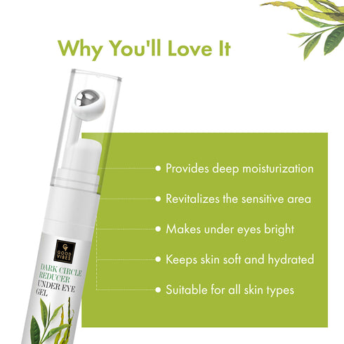 Good Vibes Seaweed & Green Tea Dark Circle Reducer Under Eye Patch