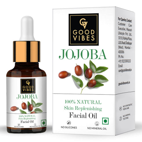 Good Vibes Jojoba Skin Replenishing Face Serum 10ml