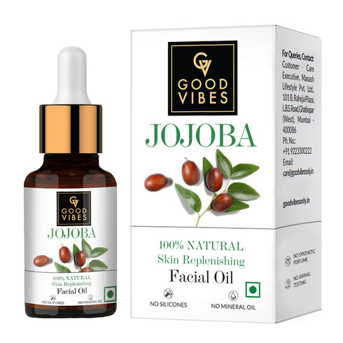 Good Vibes Jojoba Skin Replenishing Face Serum 10ml