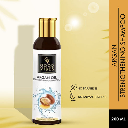 Good Vibes Argan Strengthening Shampoo