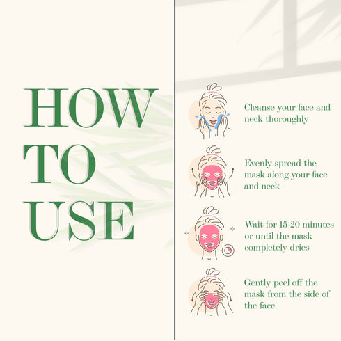 Good Vibes Tea Tree Oil Control Peel Off Mask