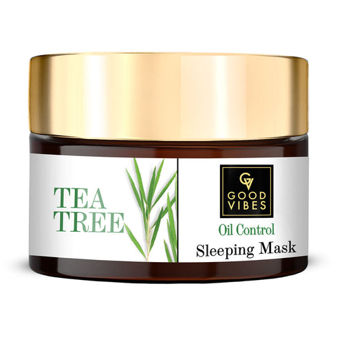 Good Vibes Tea Tree Oil Control Sleeping Mask