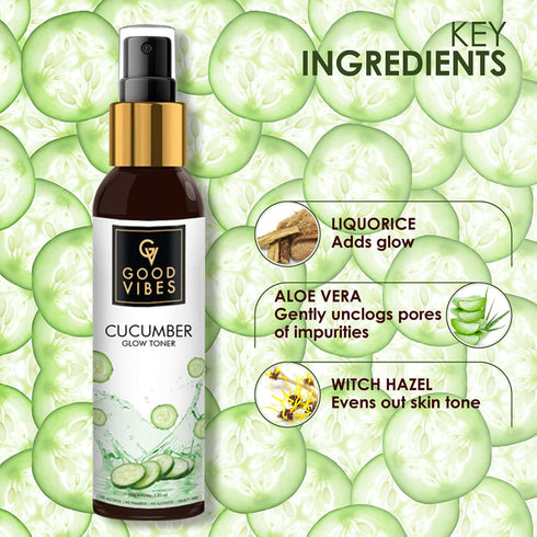 Good Vibes Cucumber Glow Toner 120ml