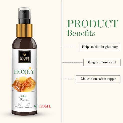 Good Vibes Honey Glow Toner 120ml
