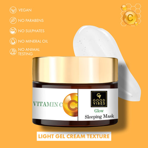 Good Vibes Vitamin C Glow Sleeping Mask