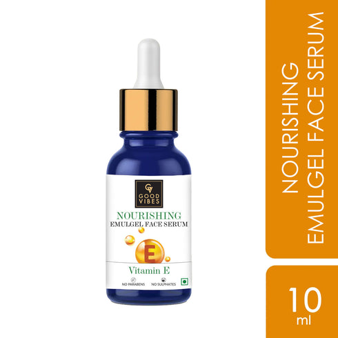 Good Vibes Vitamin E Nourishing Emulgel Face Serum
