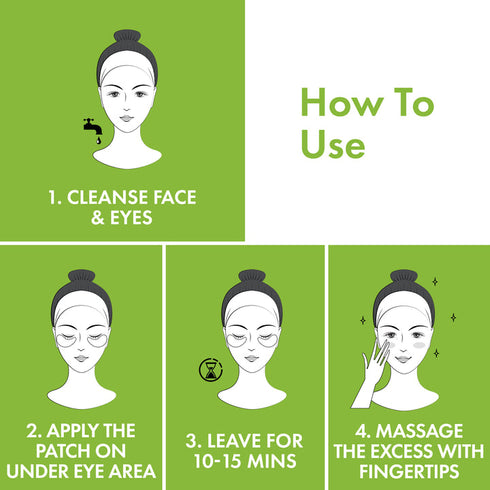 Good Vibes Cucumber & Lemon Wrinkle & Puffiness Reduction Under Eye Patch