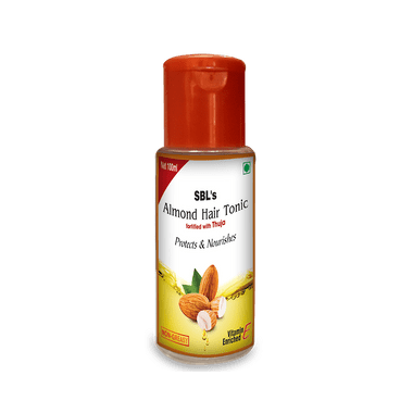 SBL Almond Hair Tonic Fortified With Thuja Oil 150g