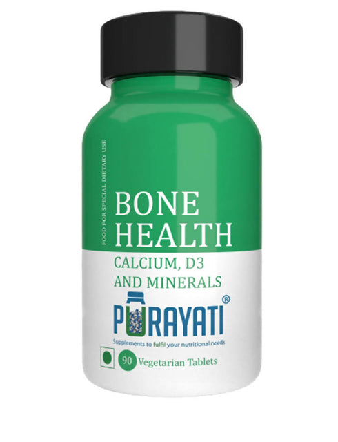 Purayati Bone Health Calcium D3 And Minerals Tablets