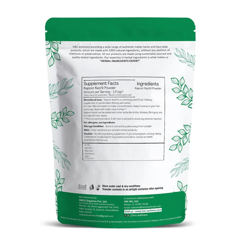 H&C Herbal Kapoor Kachli Powder 100g