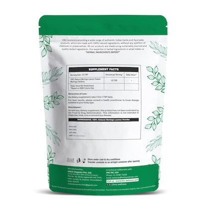 H&C Herbal Moringa Leaves Powder 100g