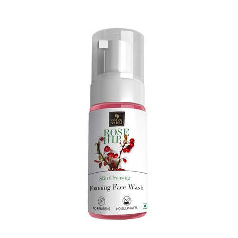 Good Vibes Rosehip Skin Cleansing Foaming Face Wash