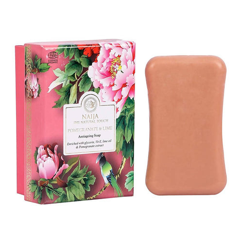 Naija Pomegranate and Lime Antiageing Soap