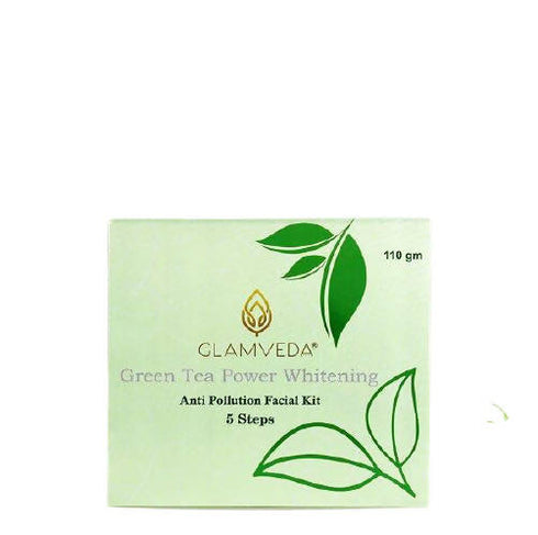 Glamveda Green Tea Facial Kit- Anti Pollution & Brightening