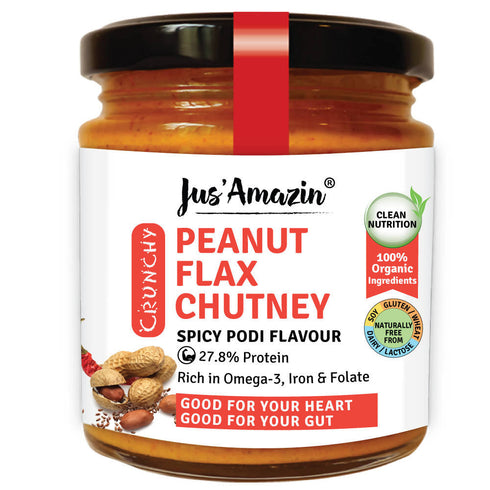 Jus Amazin Peanut Flax Chutney
