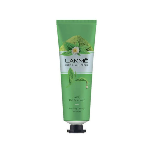 Lakme Hand and Nail Cream With Matcha| Pentavitin And Almond Oil