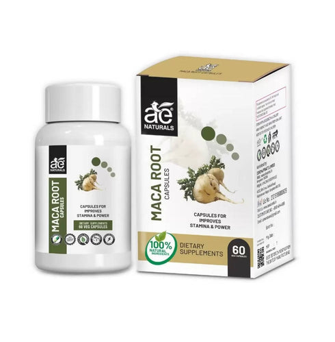 Ae Naturals Maca Root Capsules 60 Caps