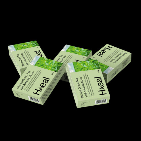 Haeal Anti-aging Avocado & Matcha Green Tea Soap